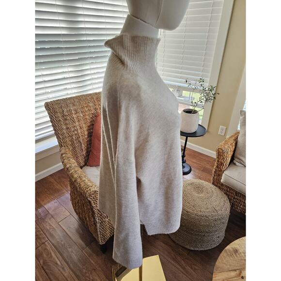 Garmentory Suncoo Pull Privat Wool Alpaca Blend Sweater Women's L Beige EUC - Picture 2 of 10